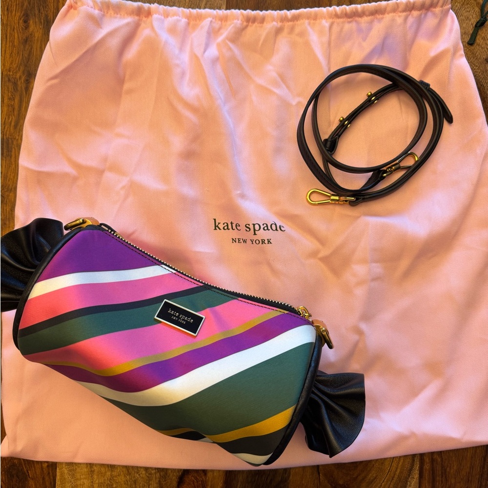 Kate Spade Vibrant Striped Candy Bag